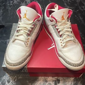 Jordan 3 “Cardinals” with OG Box